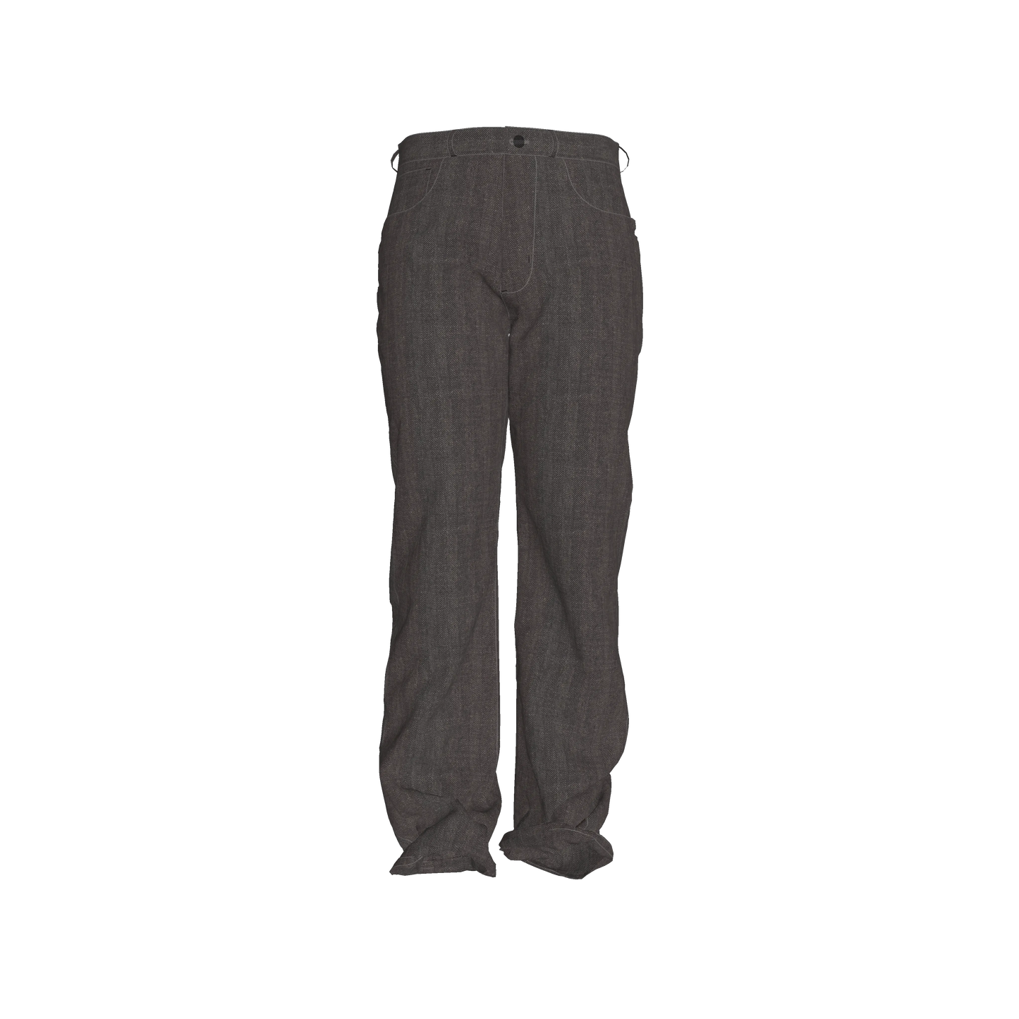 L'EGNA RISING (DARK GRAY) FLARE JEANS