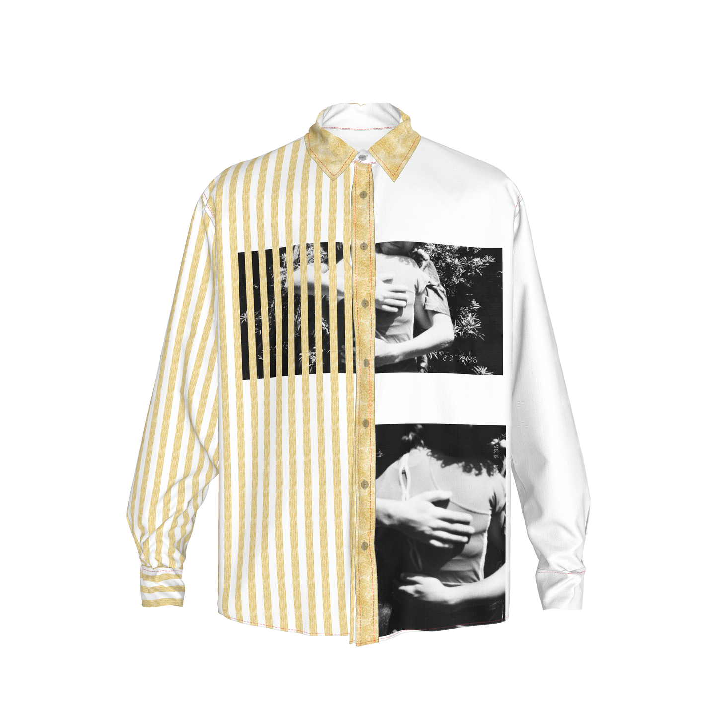 abrazos button up oversized shirt