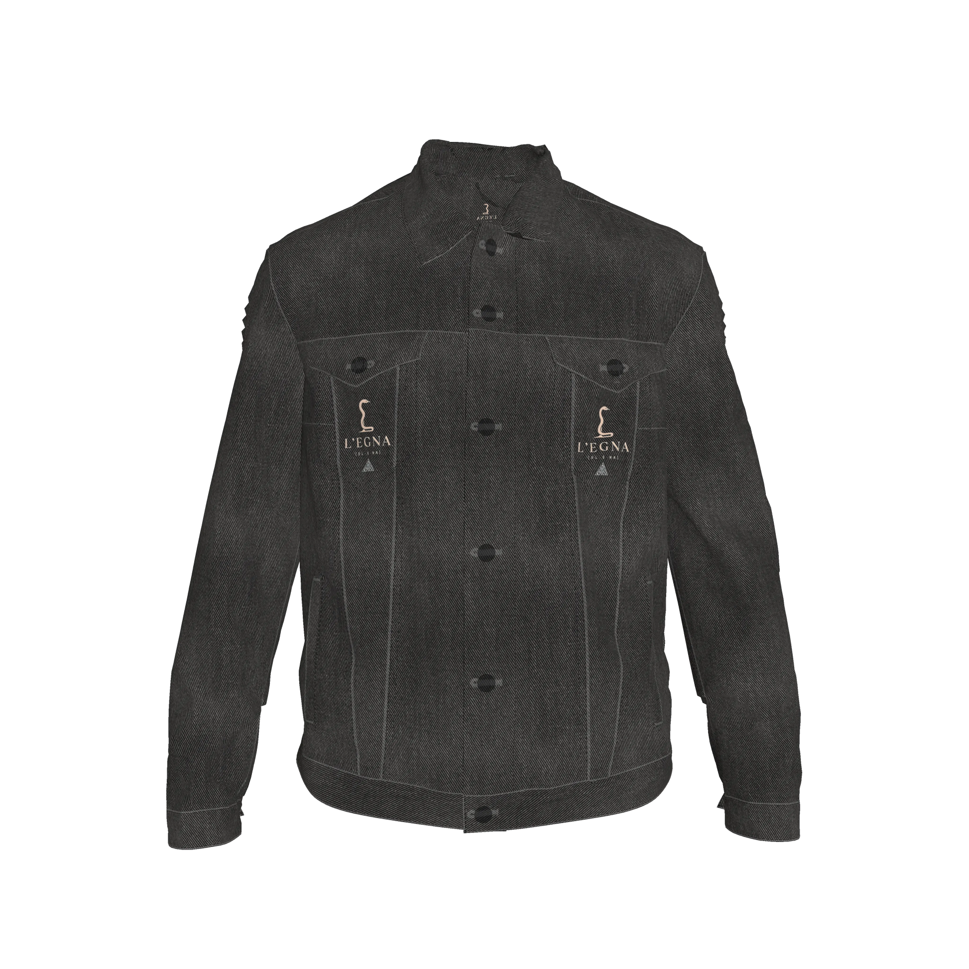 L'EGNA RISING 'CLASSIC BLACK' Jean Jacket