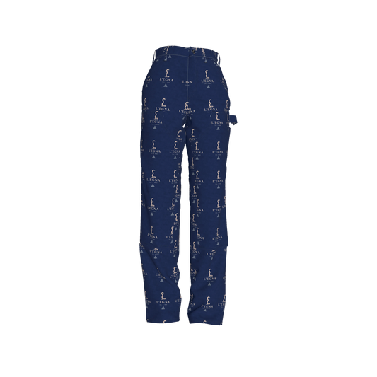 L'EGNA RISING BLUEBLOOD Carpenter Denim (ALL OVER PRINT)