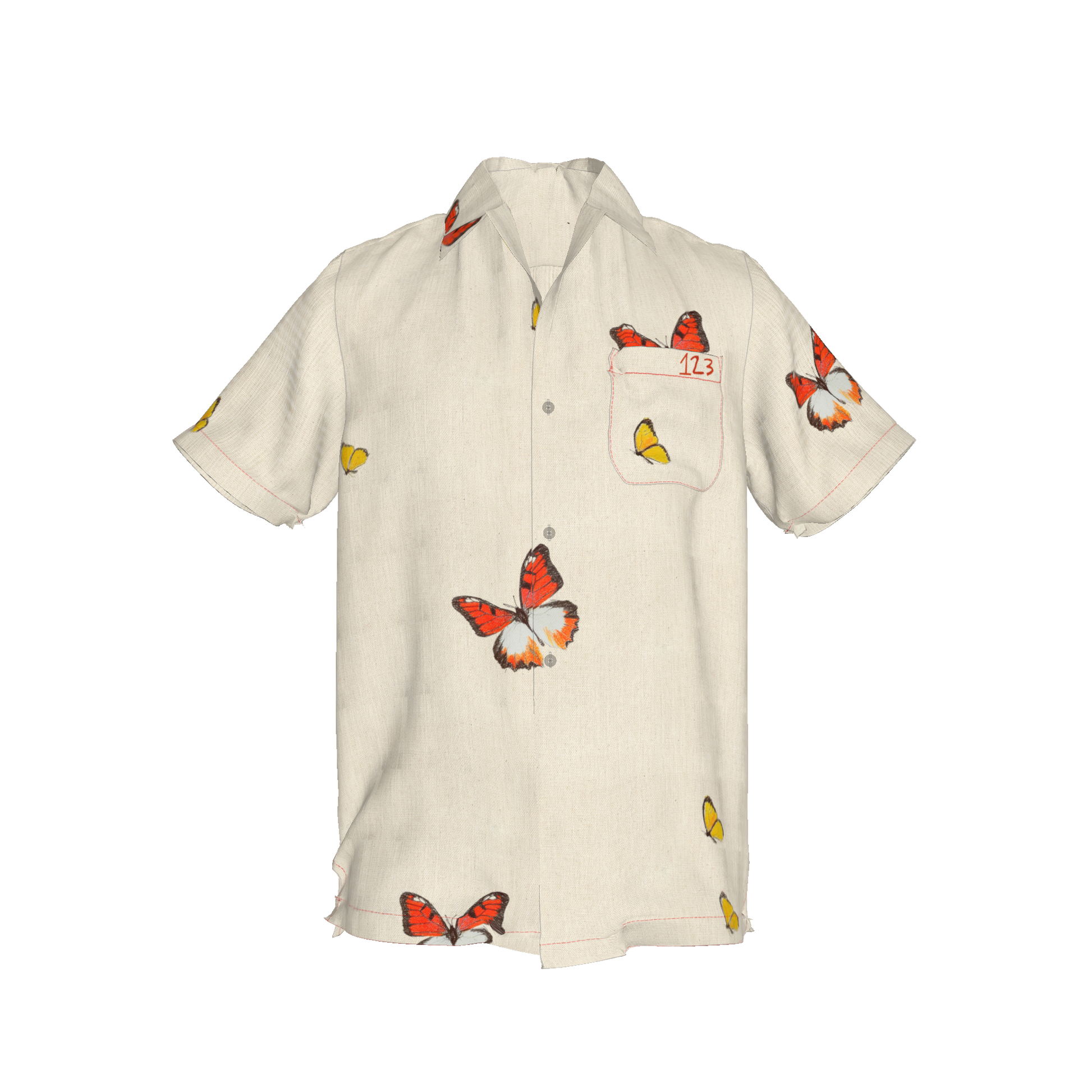 Mariposita  Camp Shirt