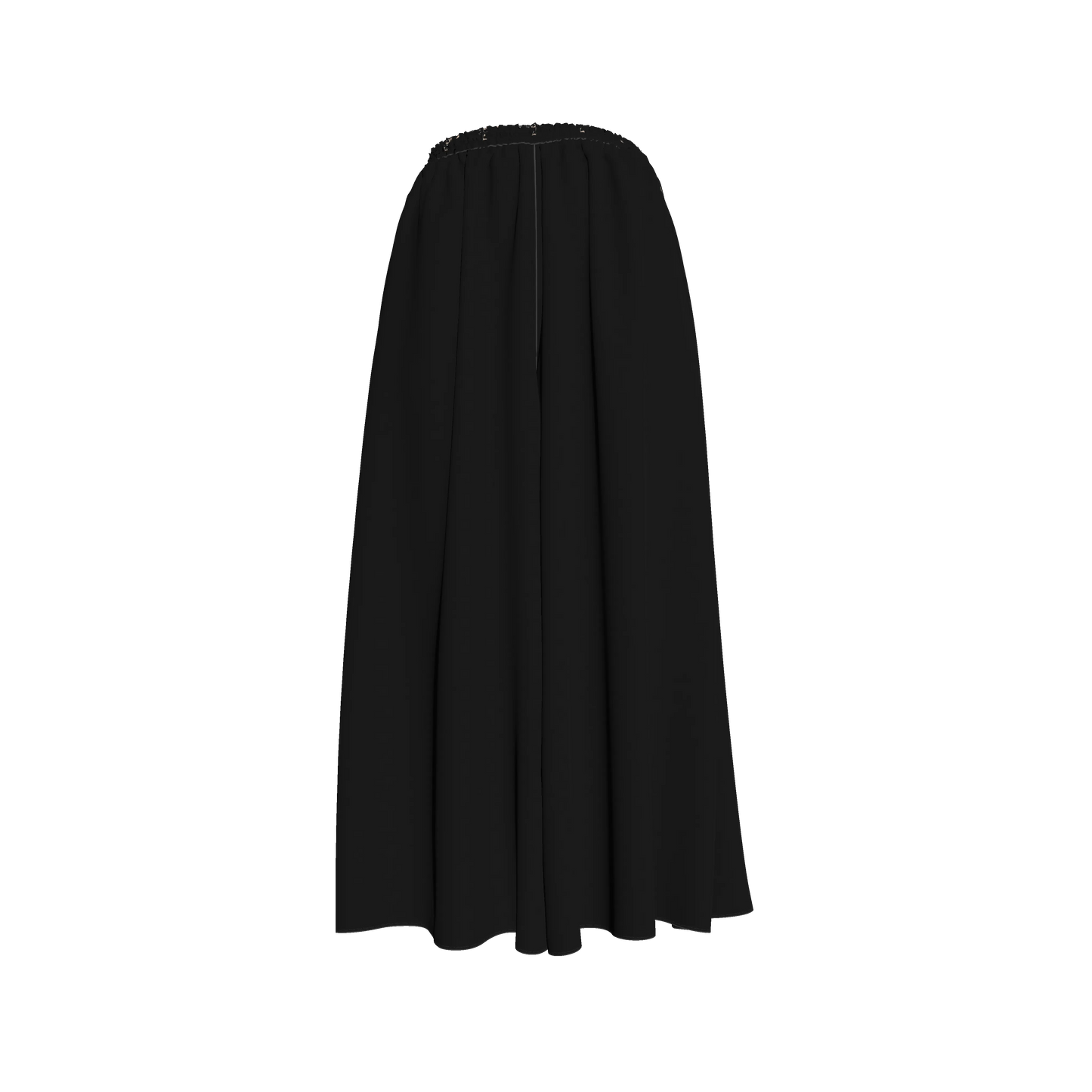 L'EGNA RISING (BLK) Satin Palazzo Pant