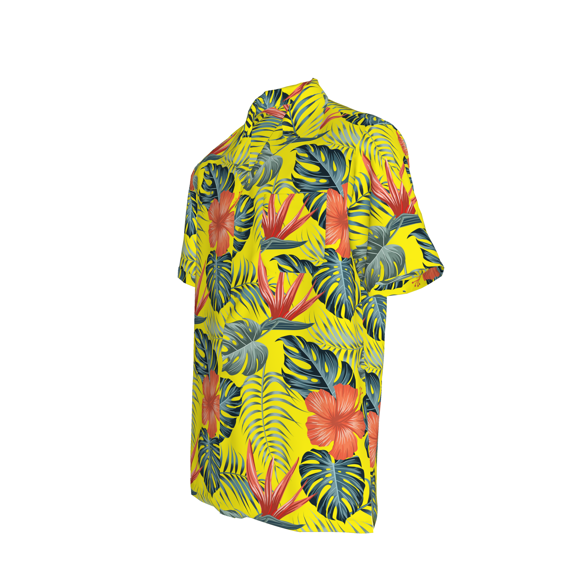 Organic Cotton Hawaiian Shirt – Camp Collar