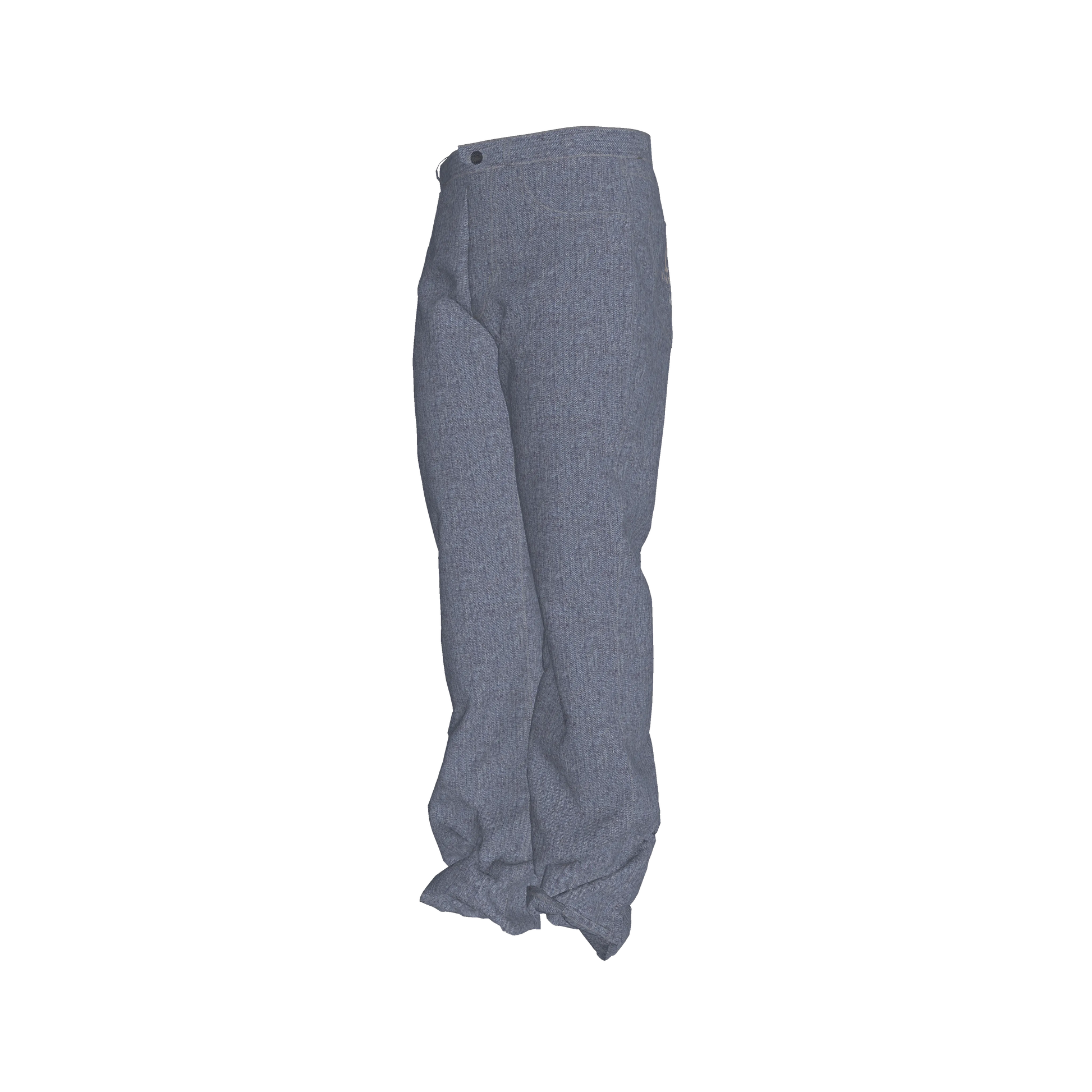 L'EGNA RISING (DK BLUE ACID) FLARE JEANS