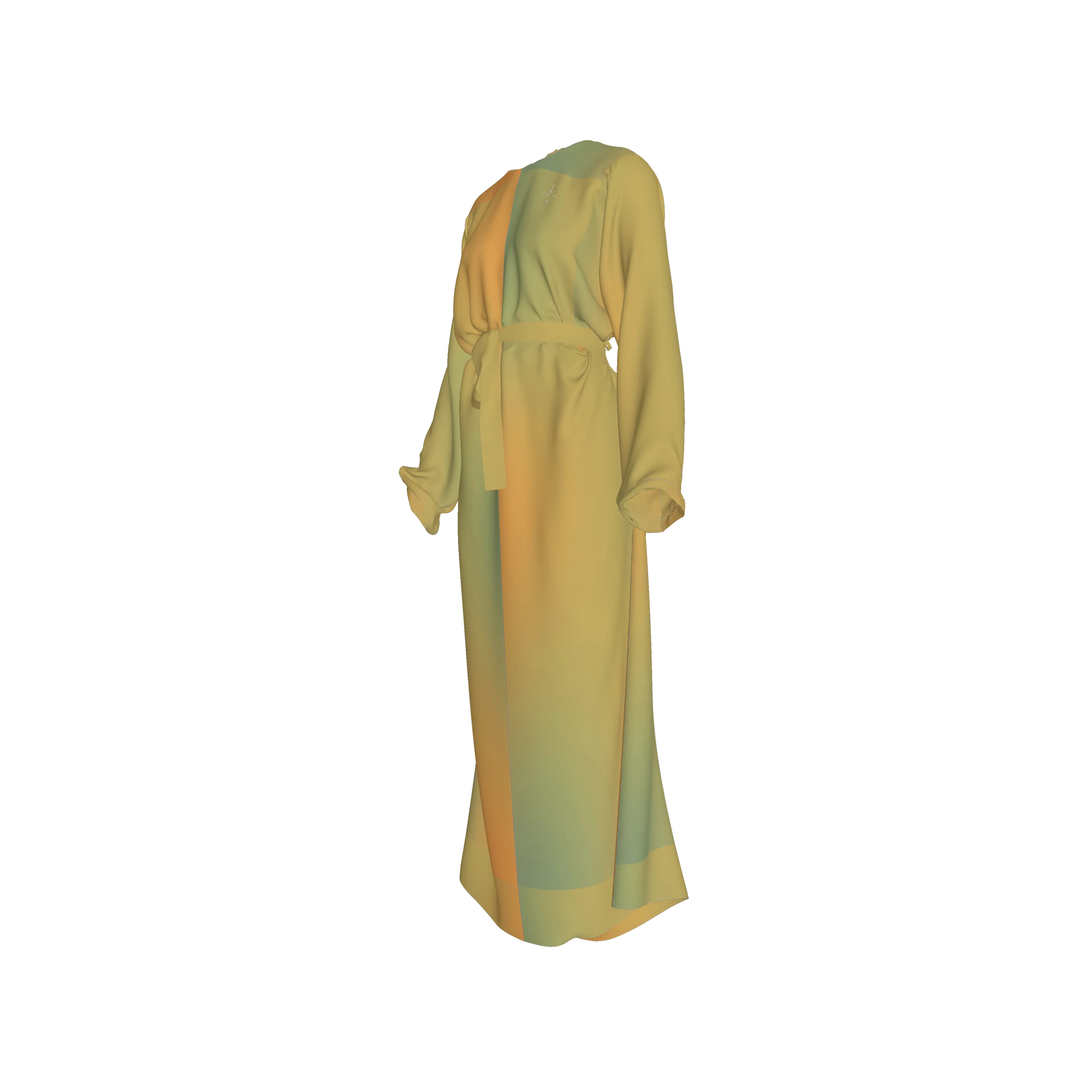 L'EGNA RISING Abaya Dress (ASYMMETRIC LIGHT AUTUMN BLEND)