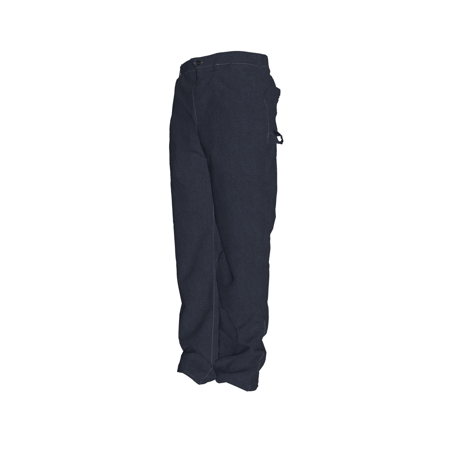 L'EGNA Rising Boxy Carpenter Denim Pant (Classic Blue)