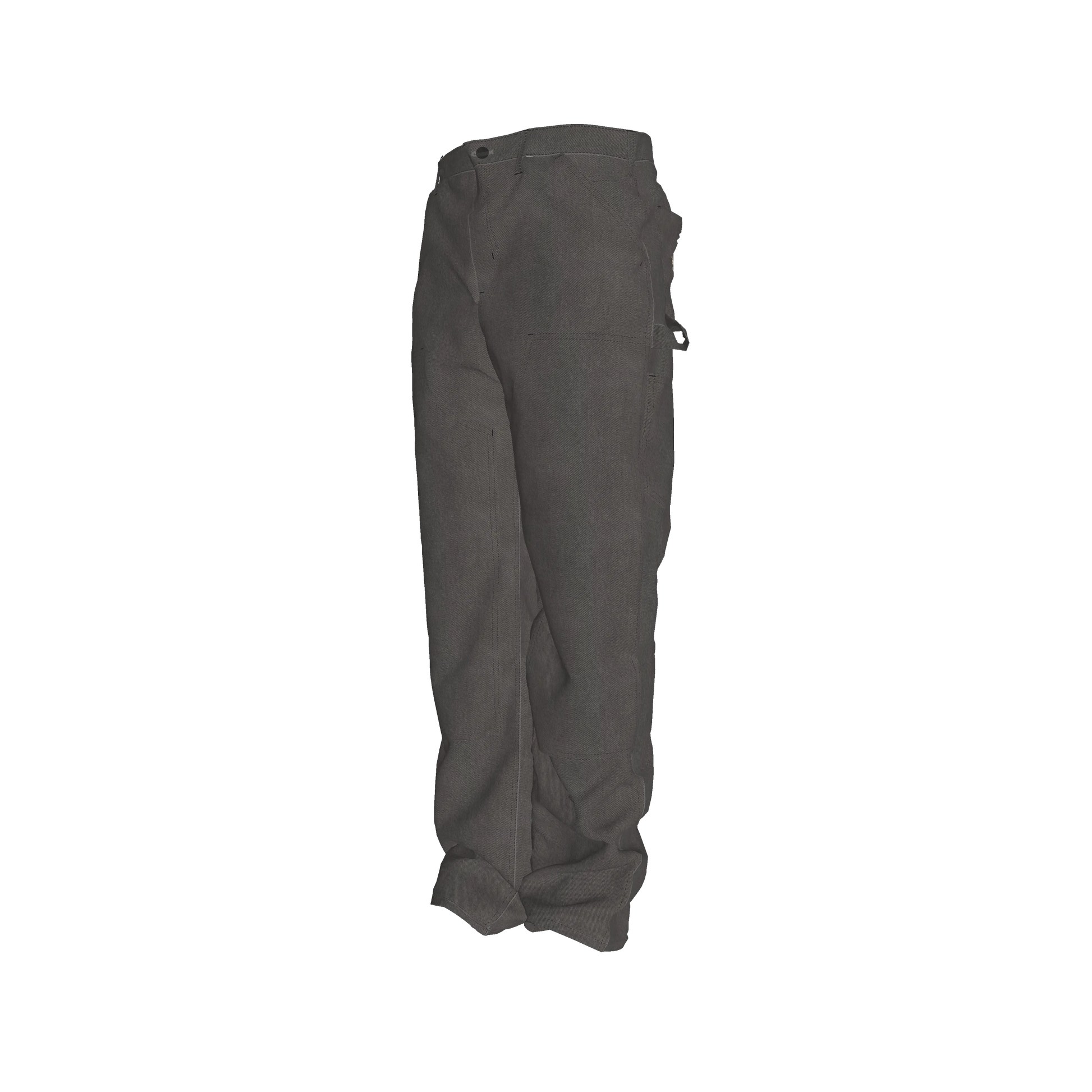 L'EGNA RISING BOXY (GRAY BROWN) Carpenter DENIM