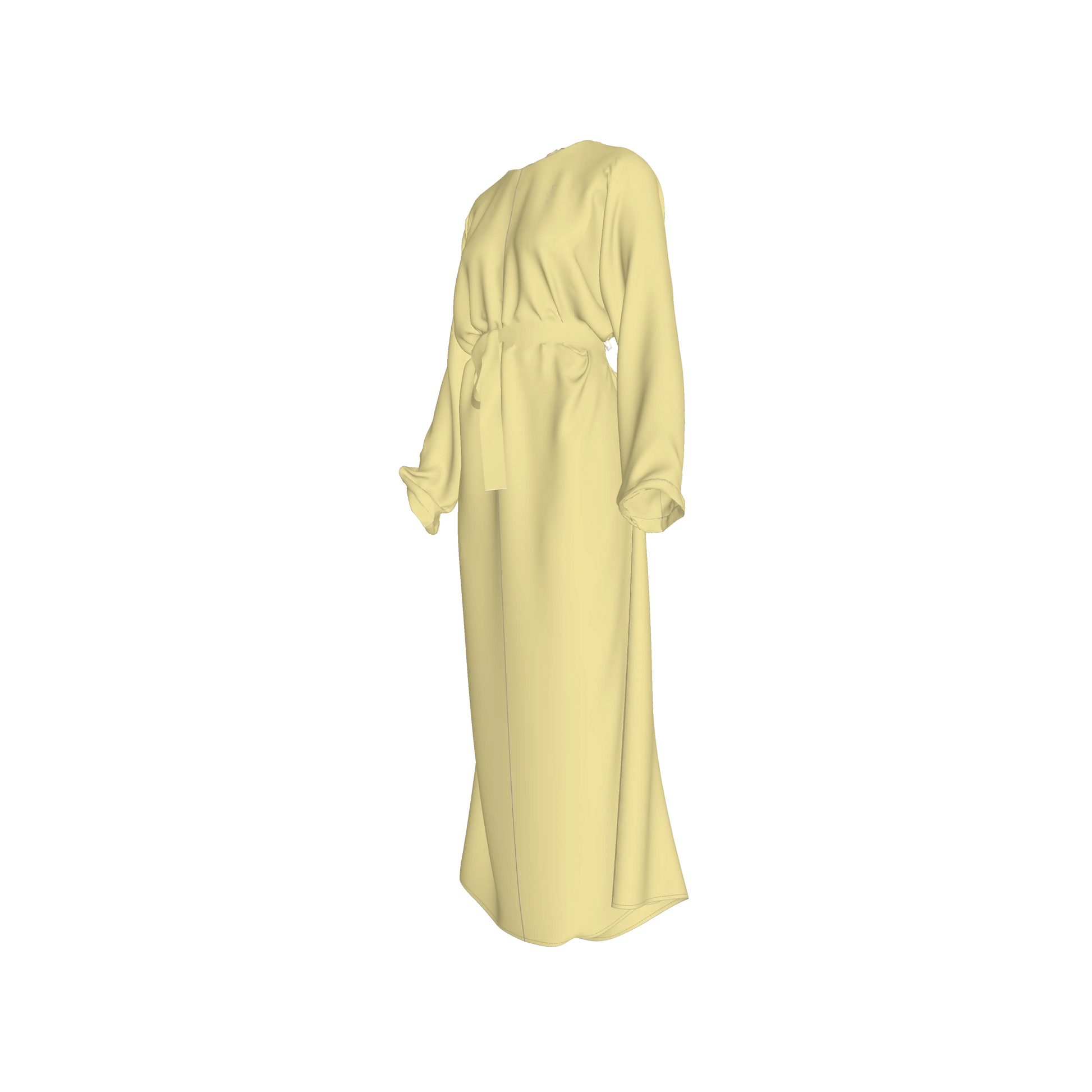 L'EGNA RISING Abaya Dress (CREAM)