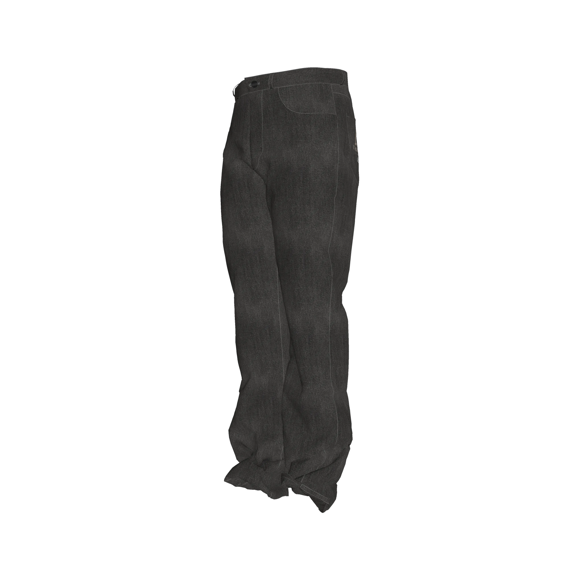 L'EGNA RISING (CLASSIC BLACK) FLARE JEANS