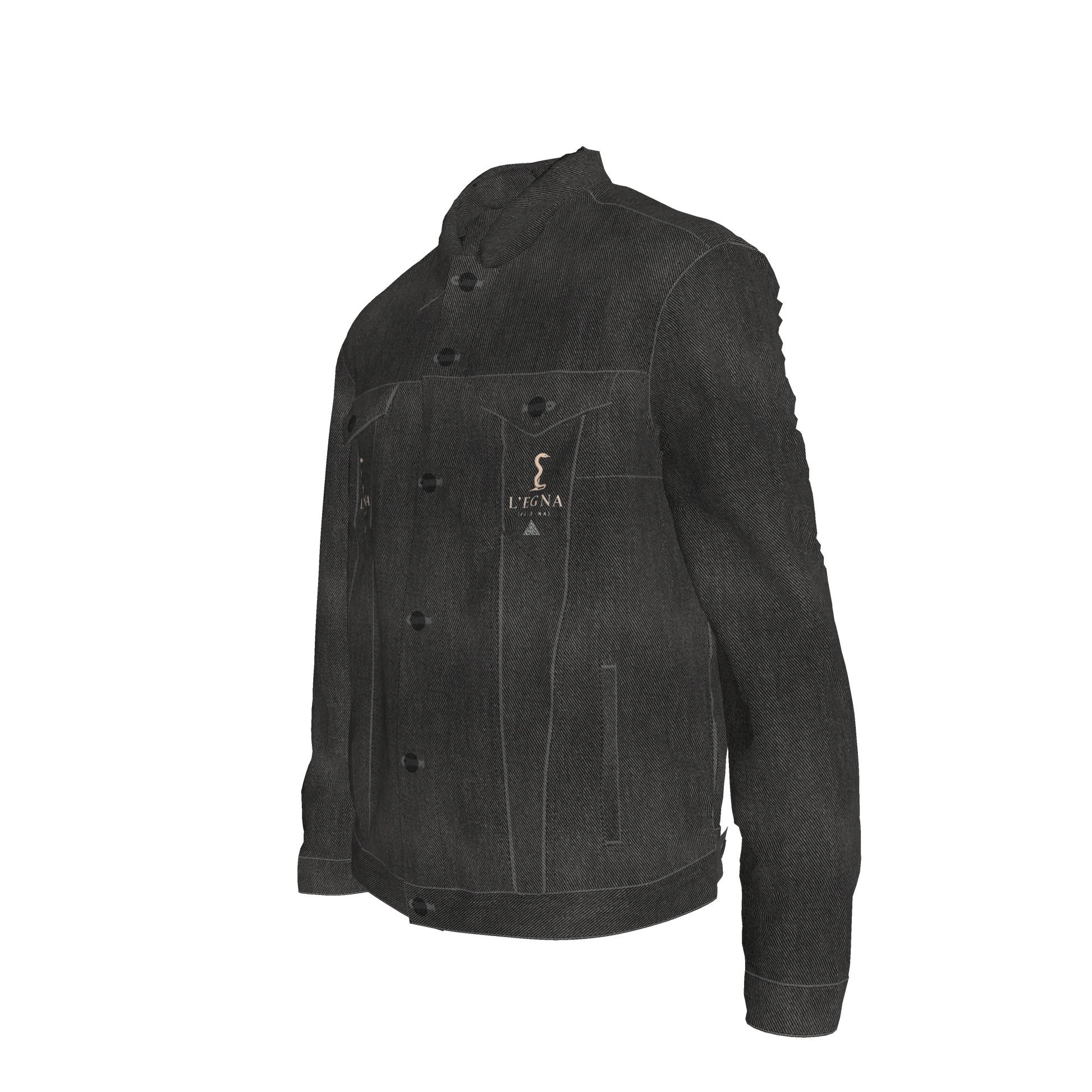 L'EGNA RISING 'CLASSIC BLACK' Jean Jacket