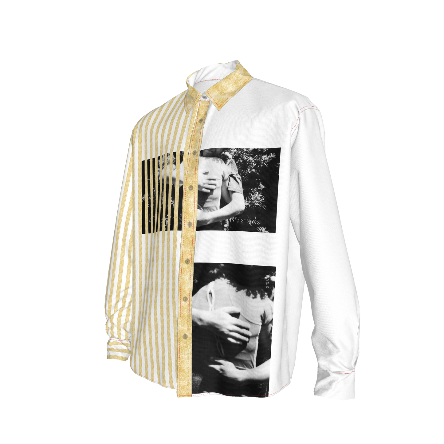 abrazos button up oversized shirt