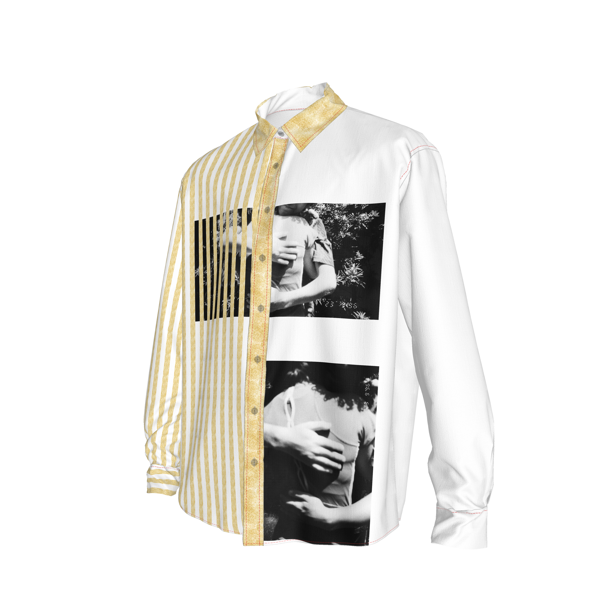 abrazos button up oversized shirt