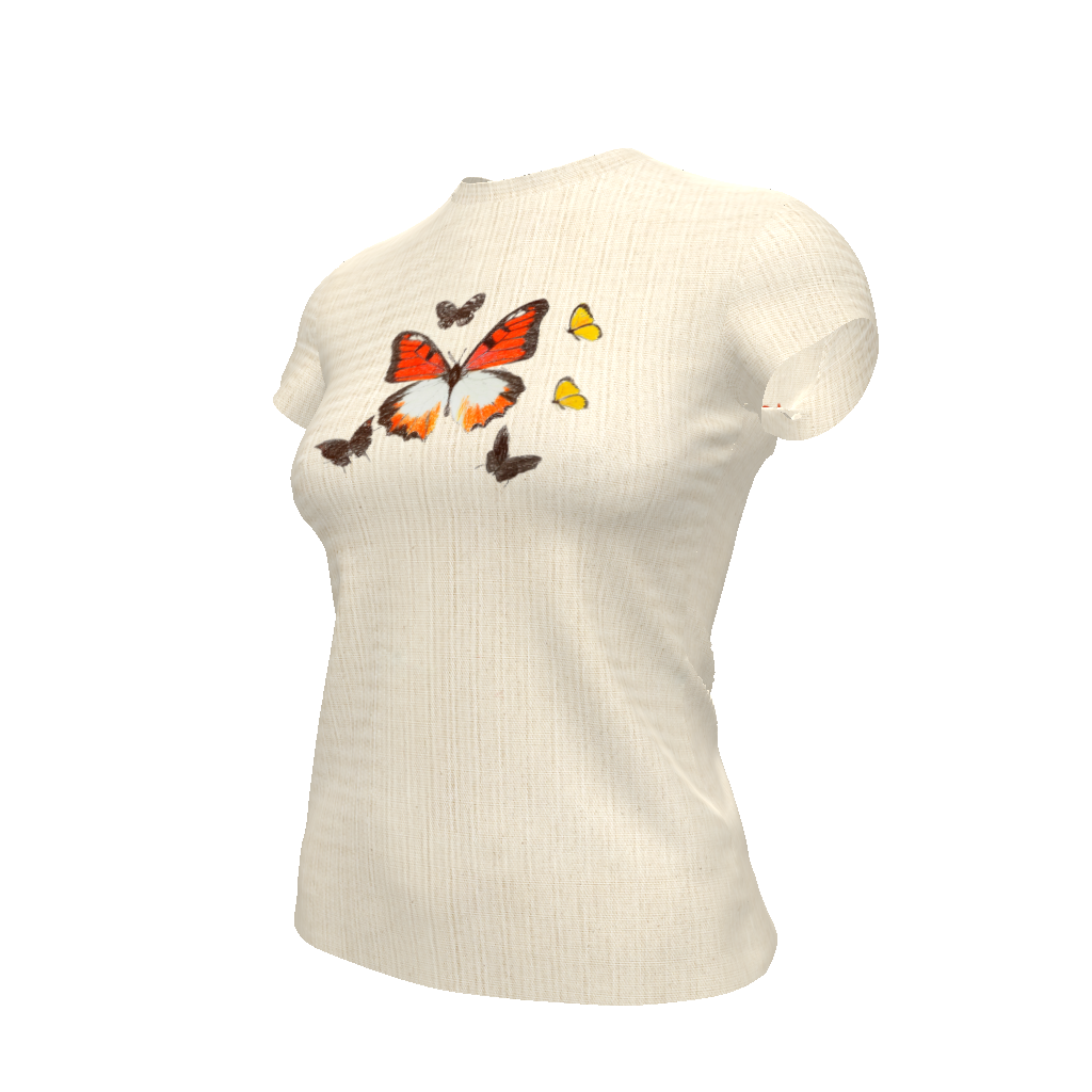 Mariposita Cap Sleeve Tshirt