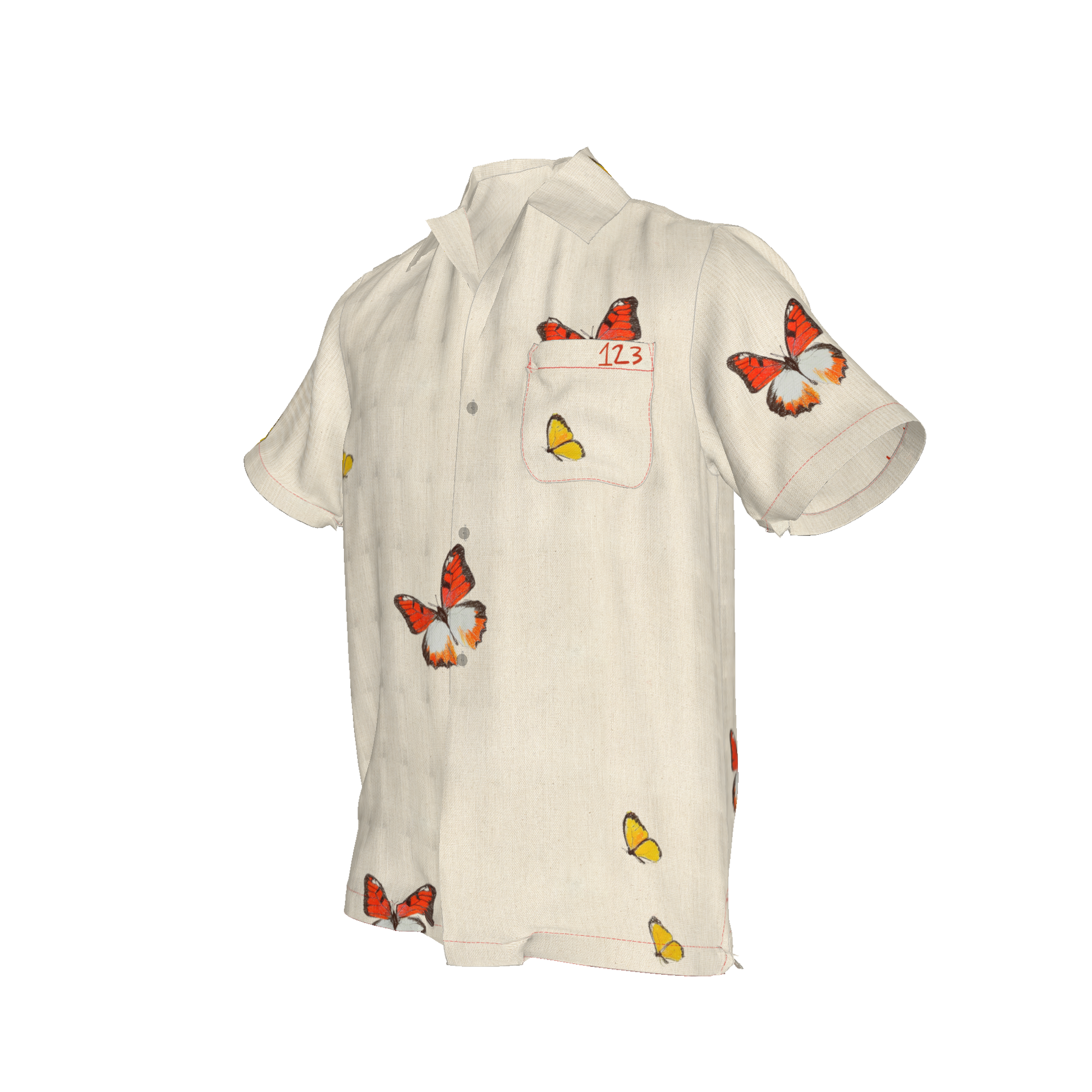 Mariposita  Camp Shirt