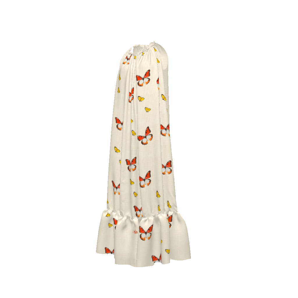 Mariposita Halter Maxi Dress