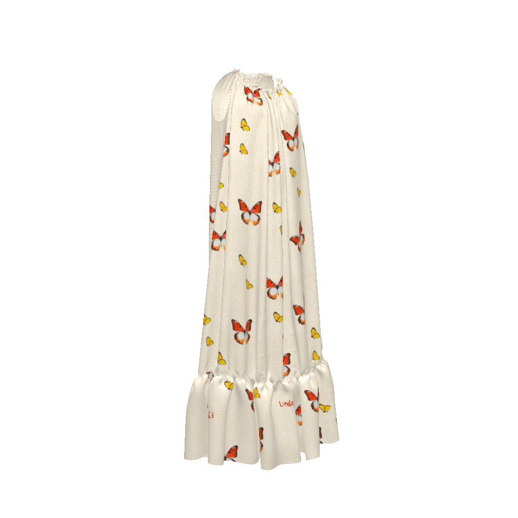 Mariposita Halter Maxi Dress