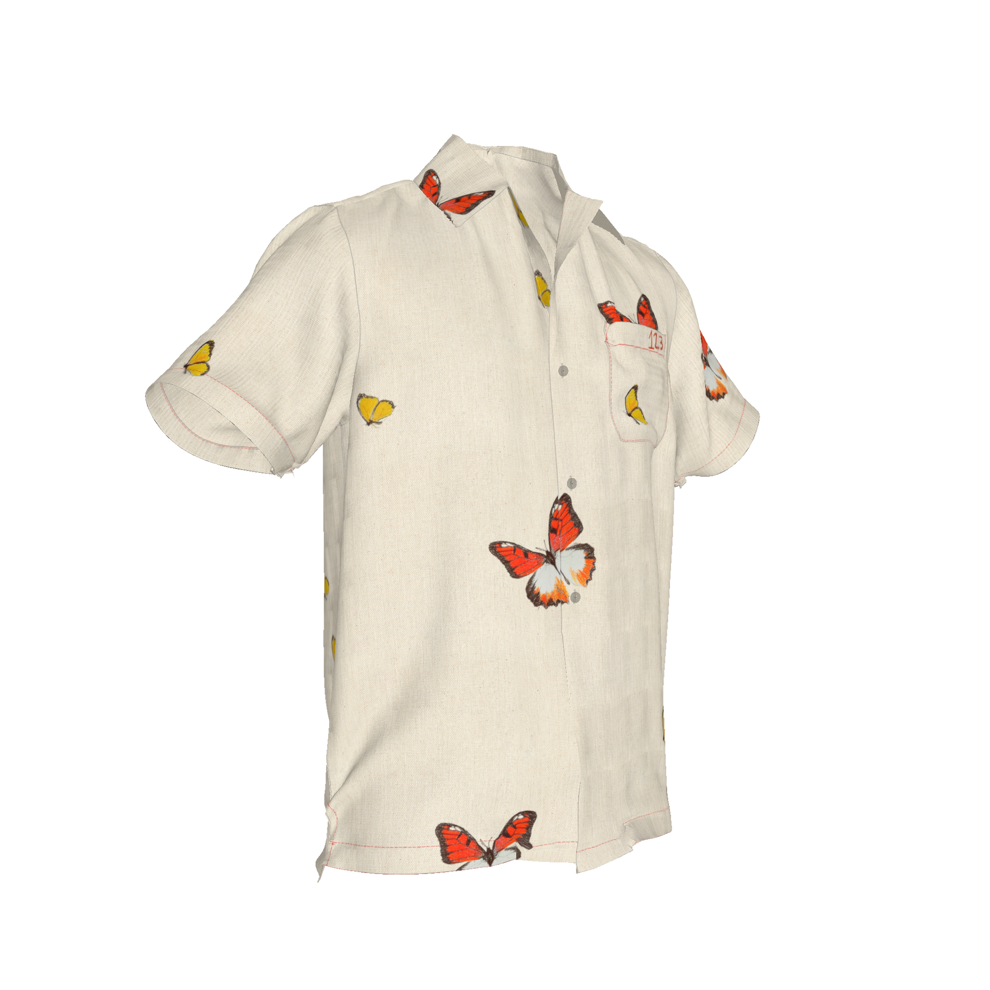Mariposita  Camp Shirt