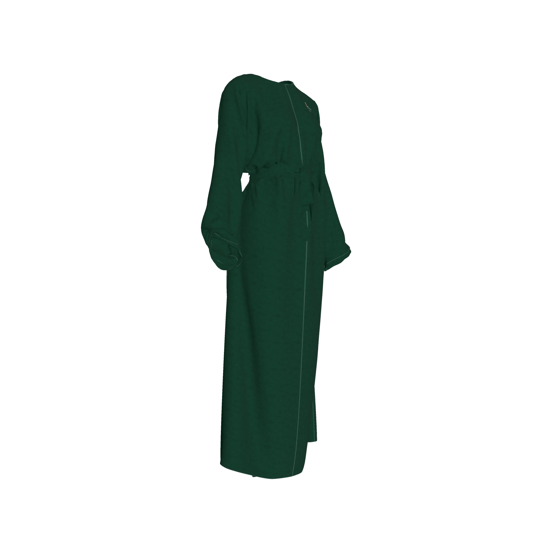 L'EGNA RISING Abaya Dress (Dark Green)