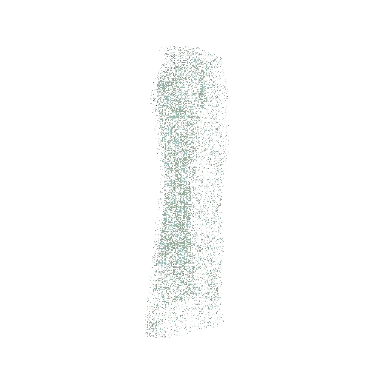 Bell Bottom Jeans in Heavy Stretch Cotton Twill – Digital Abstract Print