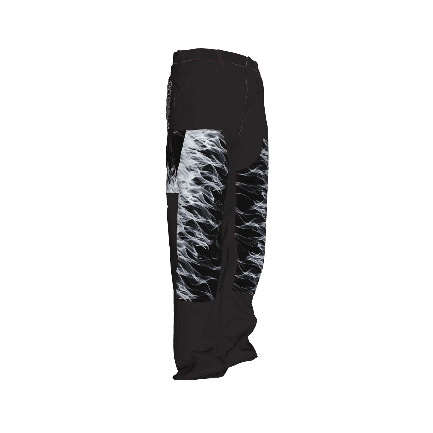 White Fire Pants