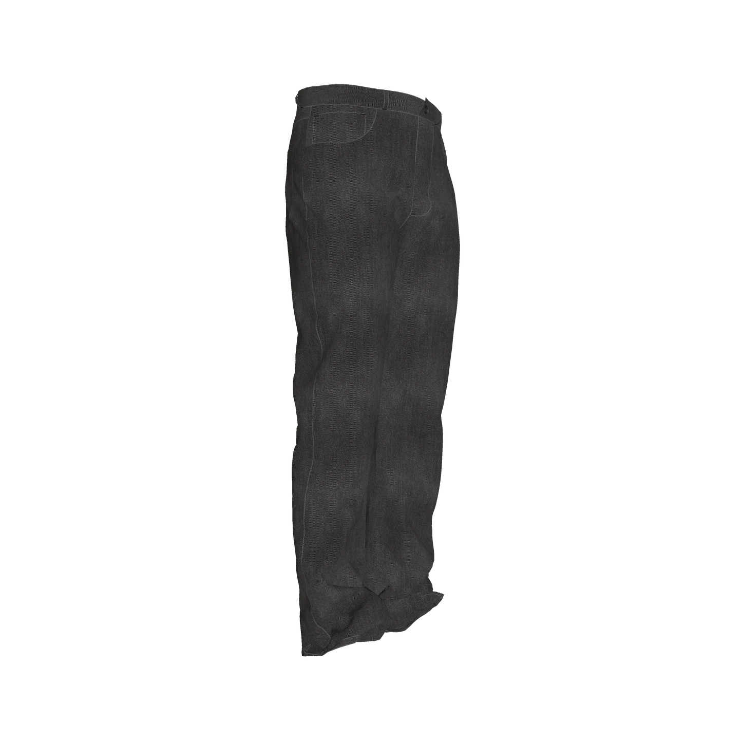 L'EGNA RISING (CLASSIC BLACK) FLARE JEANS