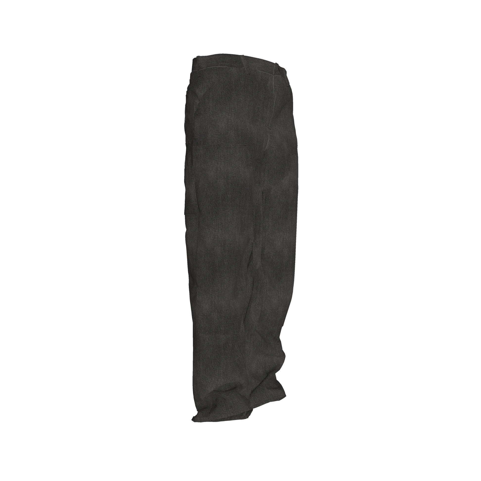 L'EGNA RISING BOXY (CLASSIC BLACK) CARPENTER DENIM