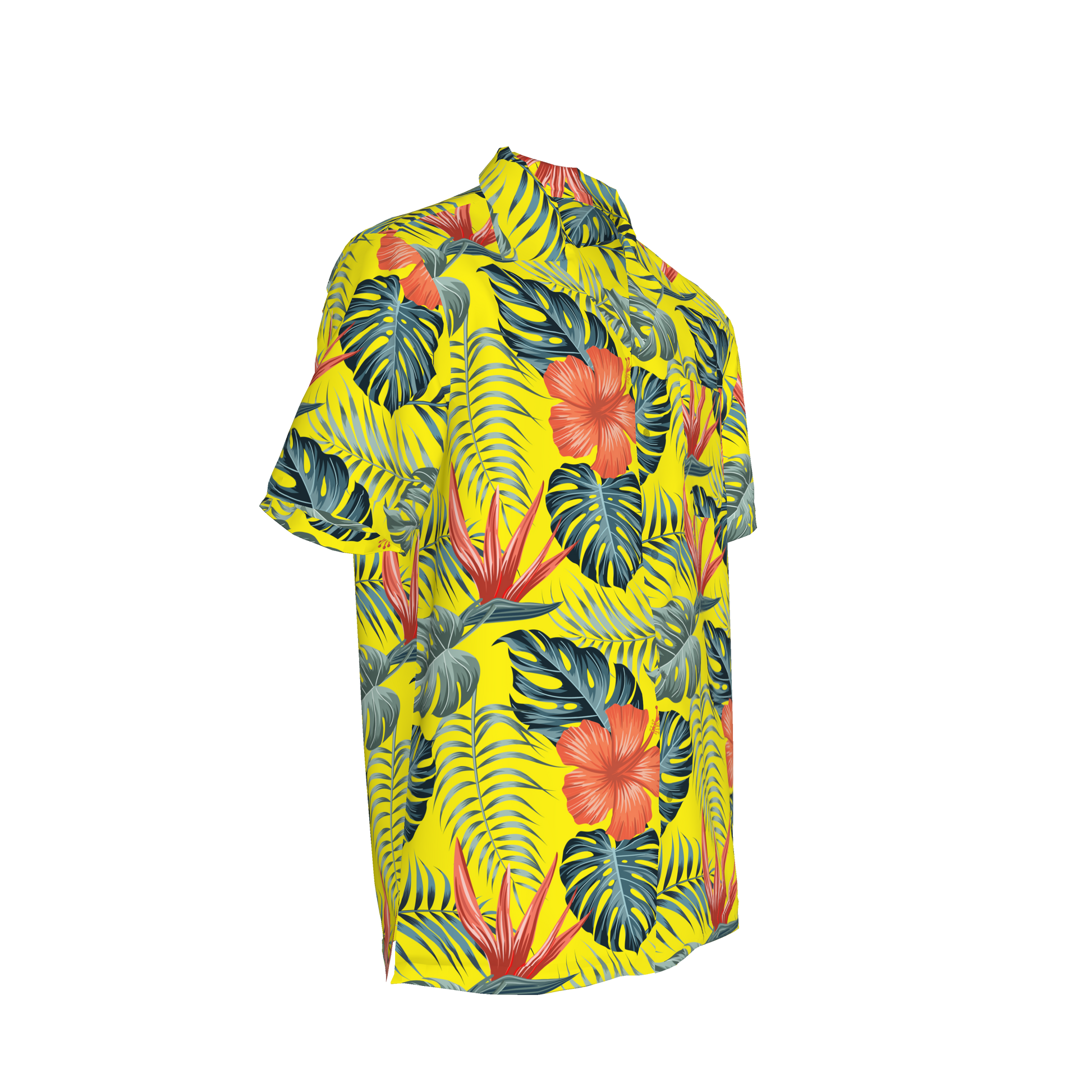 Organic Cotton Hawaiian Shirt – Camp Collar
