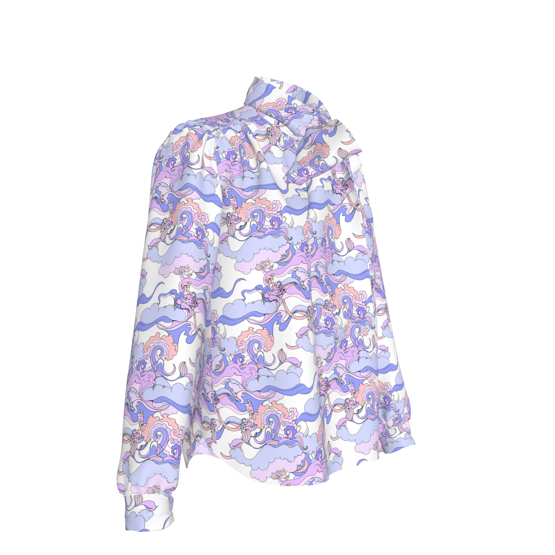 Nebula Silk Blouse