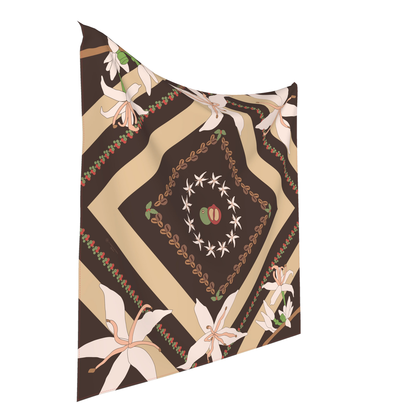 Pañoleta de café