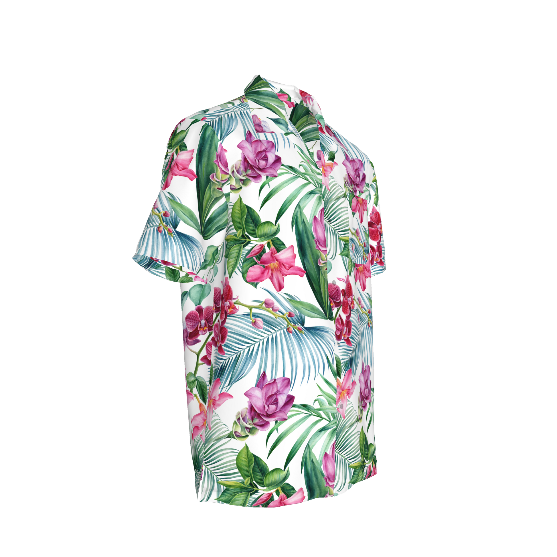 Organic Cotton Hawaiian Shirt – Camp Collar