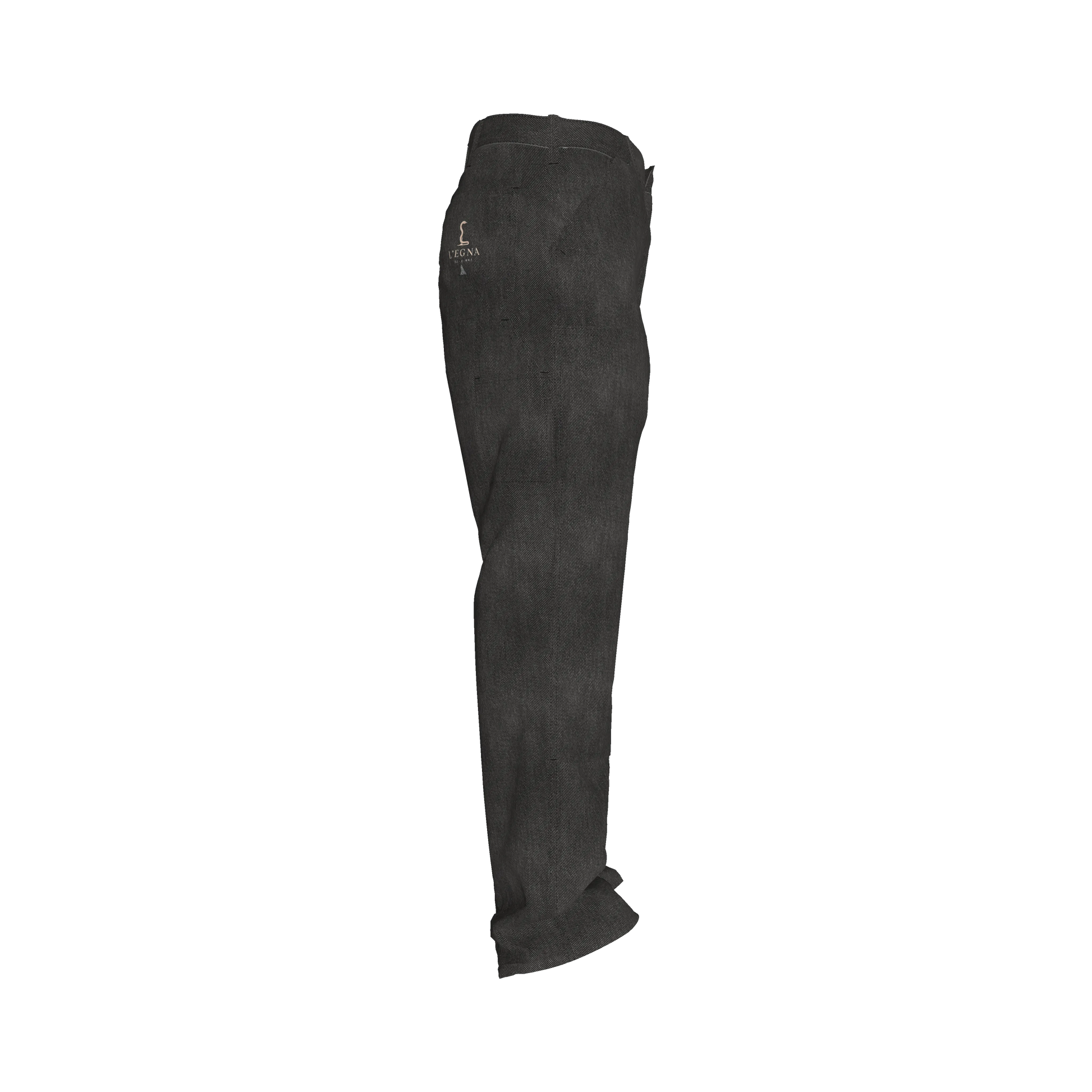 L'EGNA RISING BOXY (CLASSIC BLACK) CARPENTER DENIM