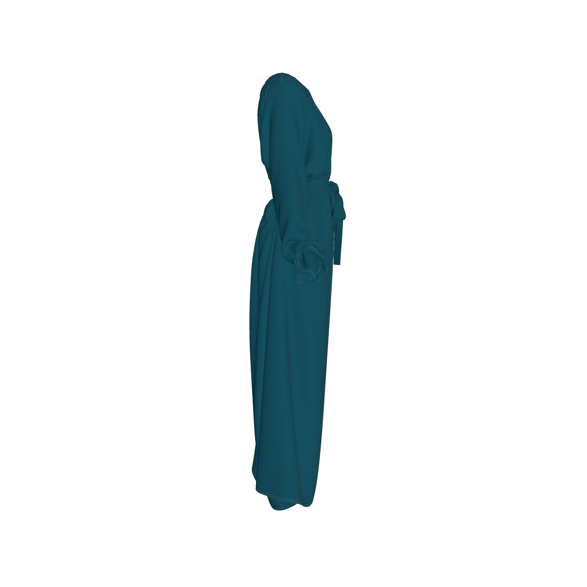 L'EGNA RISING Abaya Dress (TEAL)