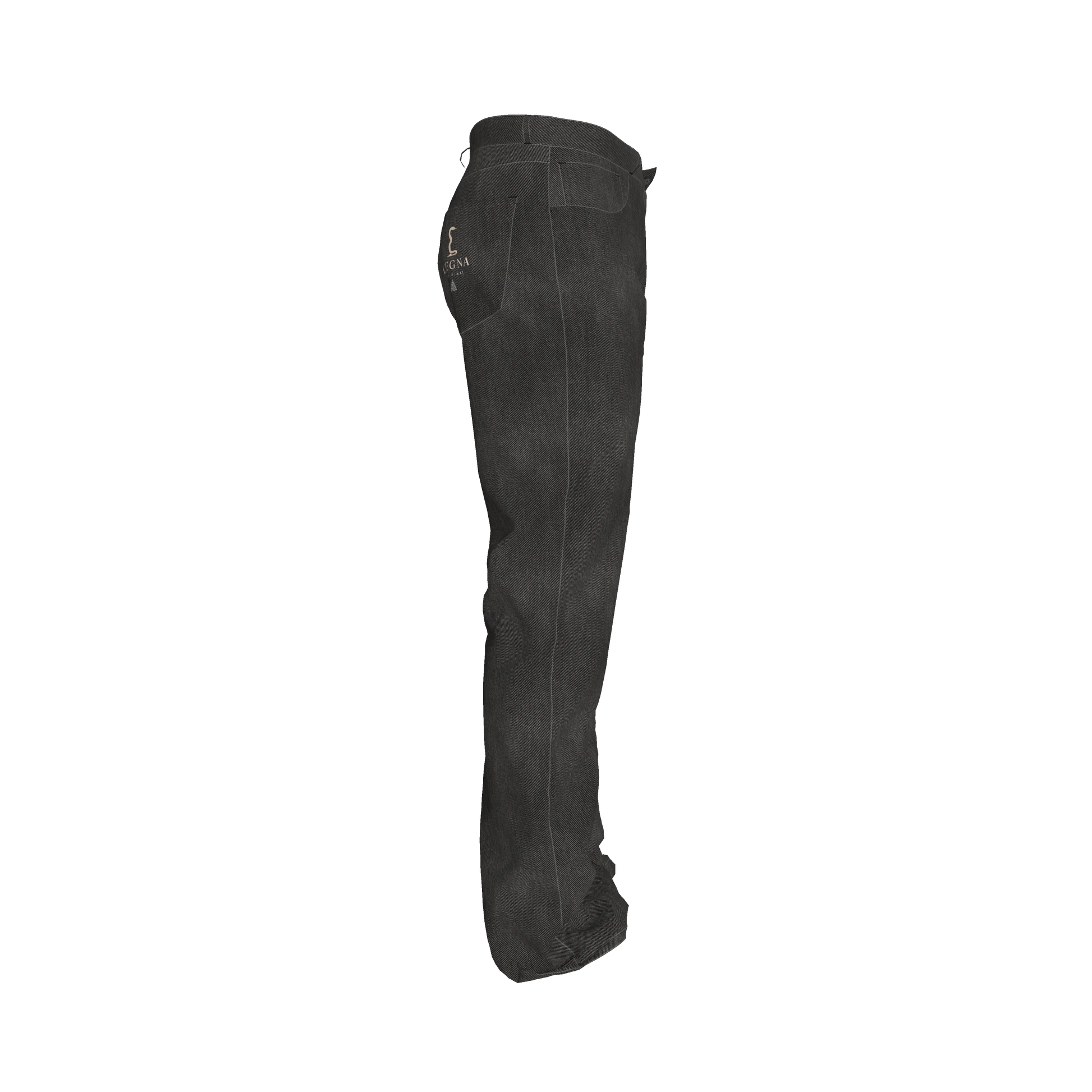 L'EGNA RISING (CLASSIC BLACK) FLARE JEANS
