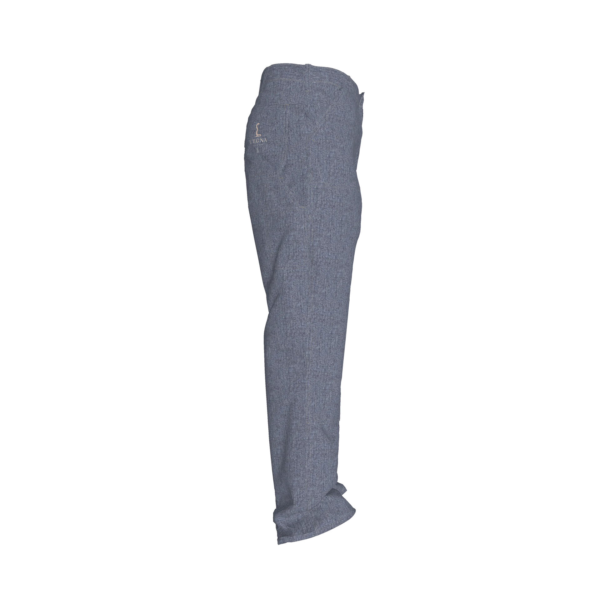 L'EGNA RISING BOXY (DK ACID BLUE) Carpenter DENIM