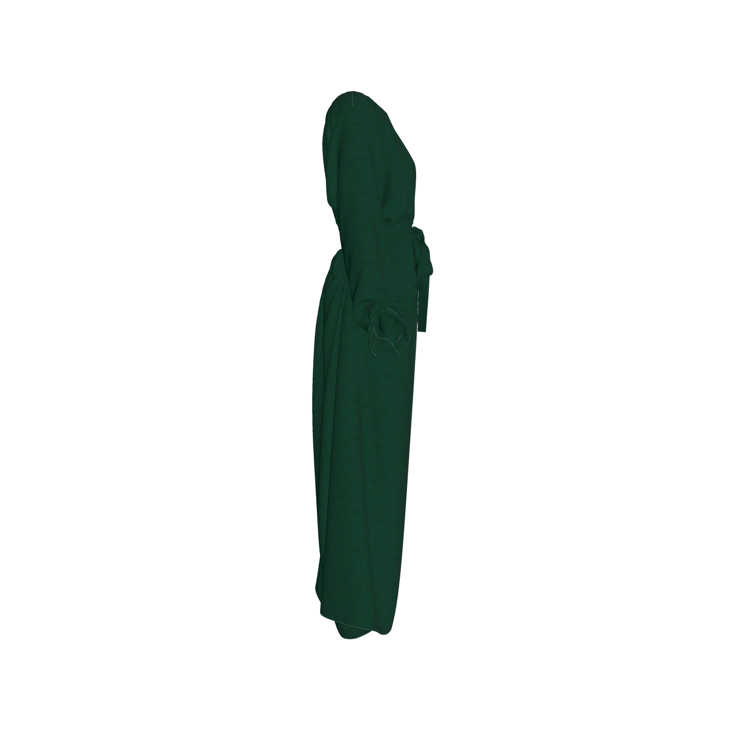 L'EGNA RISING Abaya Dress (Dark Green)