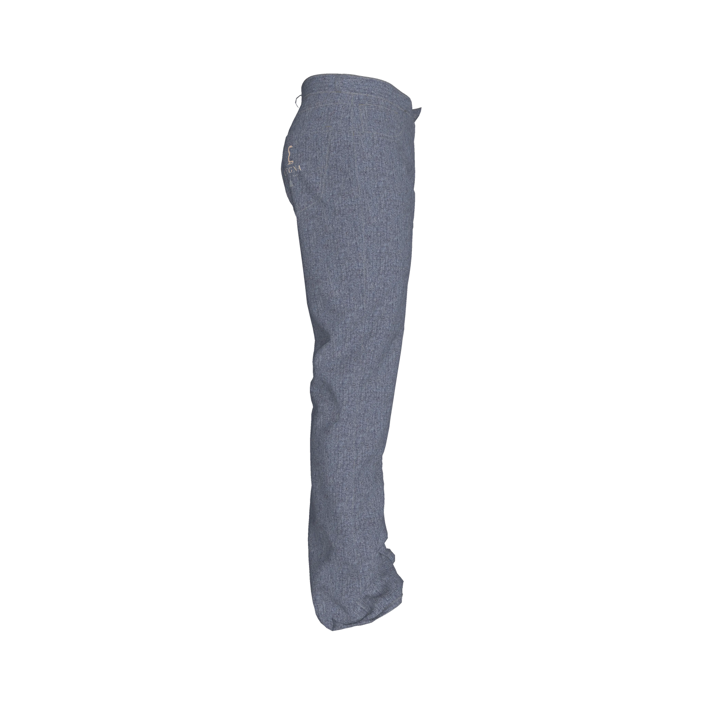 L'EGNA RISING (DK BLUE ACID) FLARE JEANS