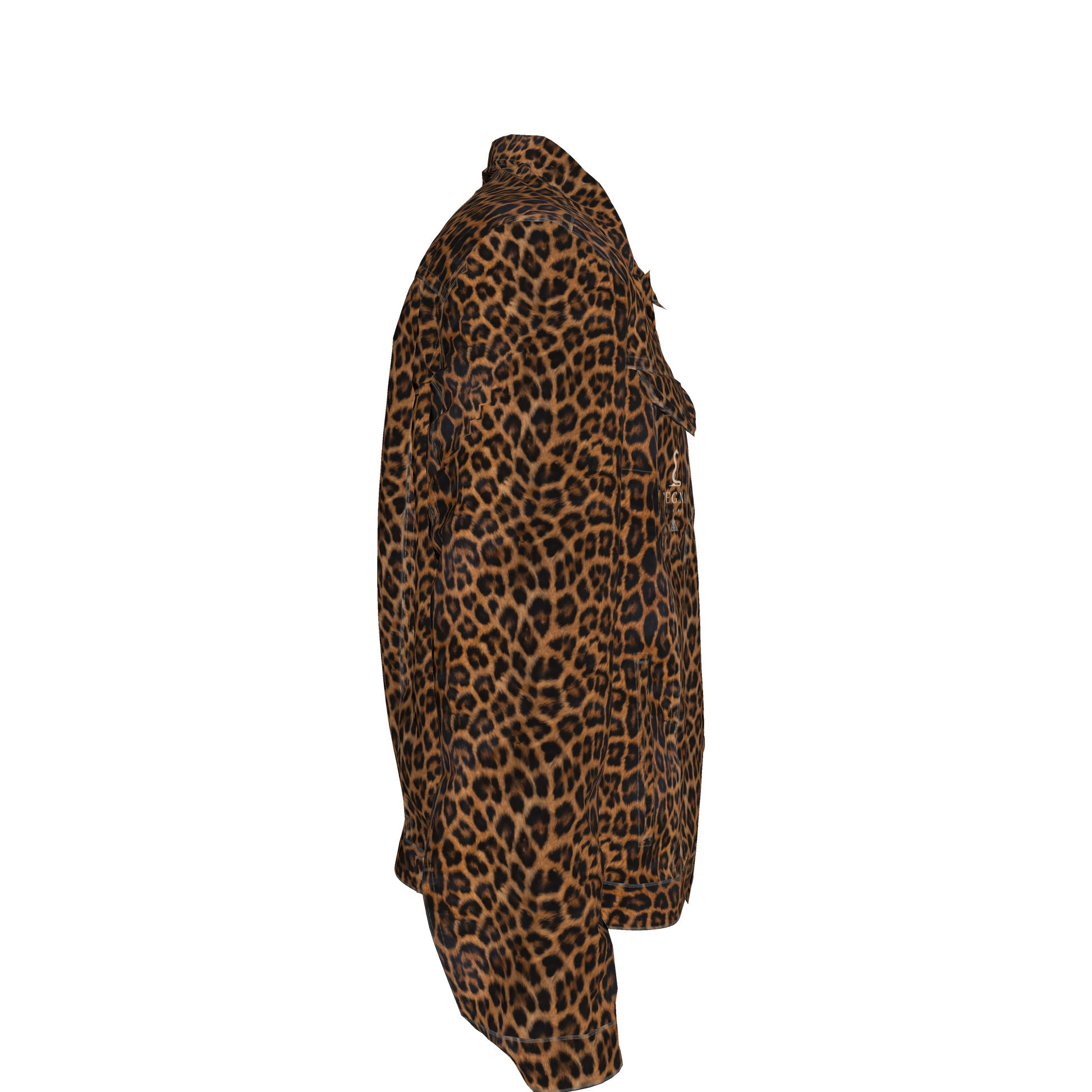 L'EGNA RISING 'LEOPARD' Jean Jacket