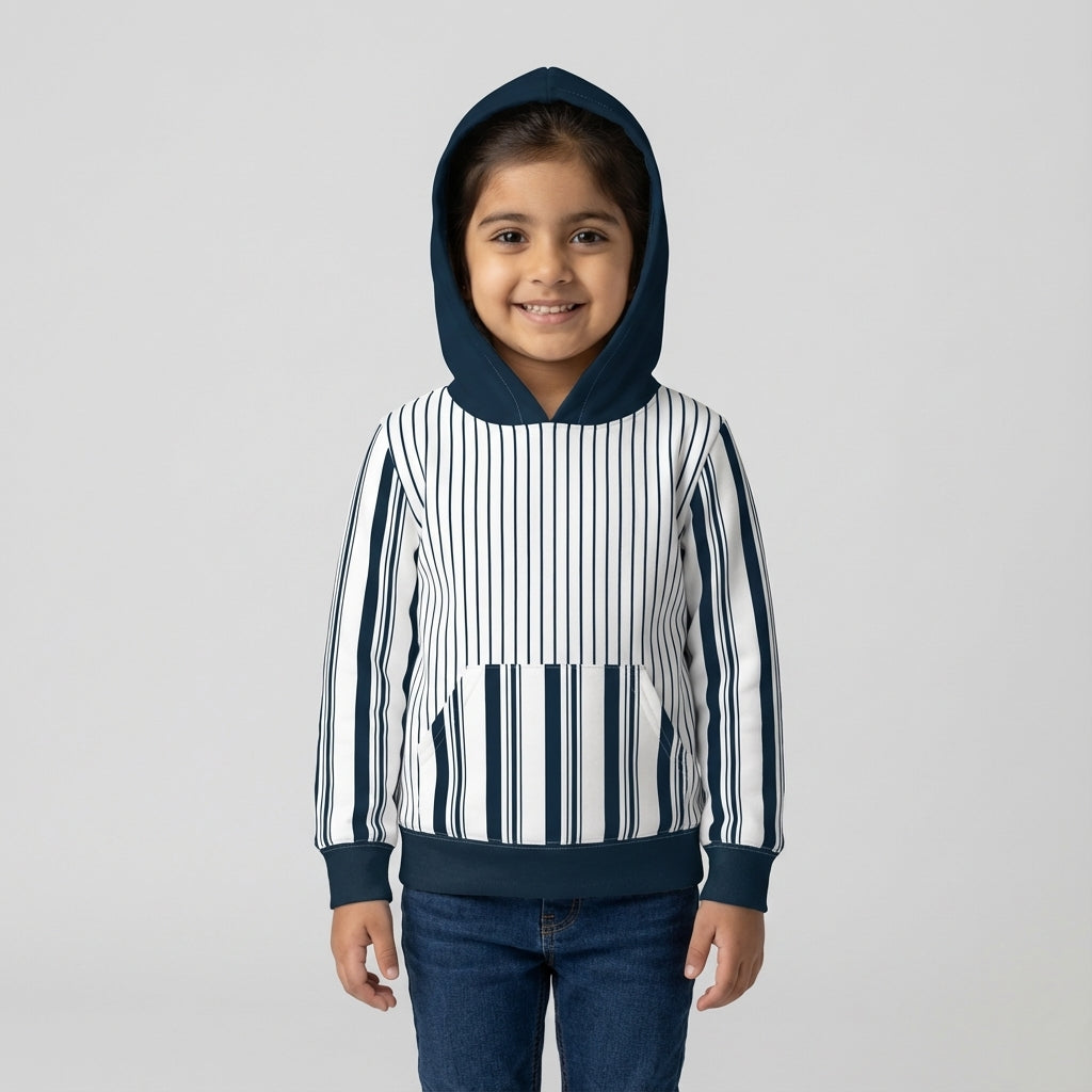 Striped Midweight Hoodie