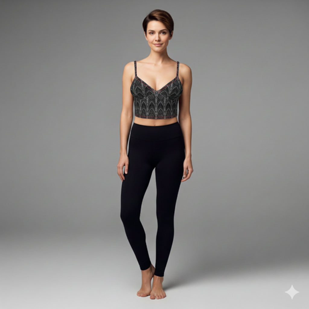 Cathedral Bralette in Bamboo Cotton Jersey