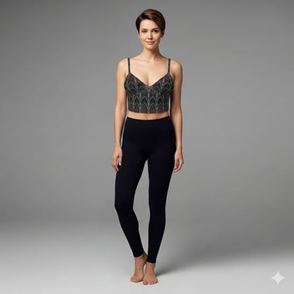 Cathedral Bralette in Bamboo Cotton Jersey