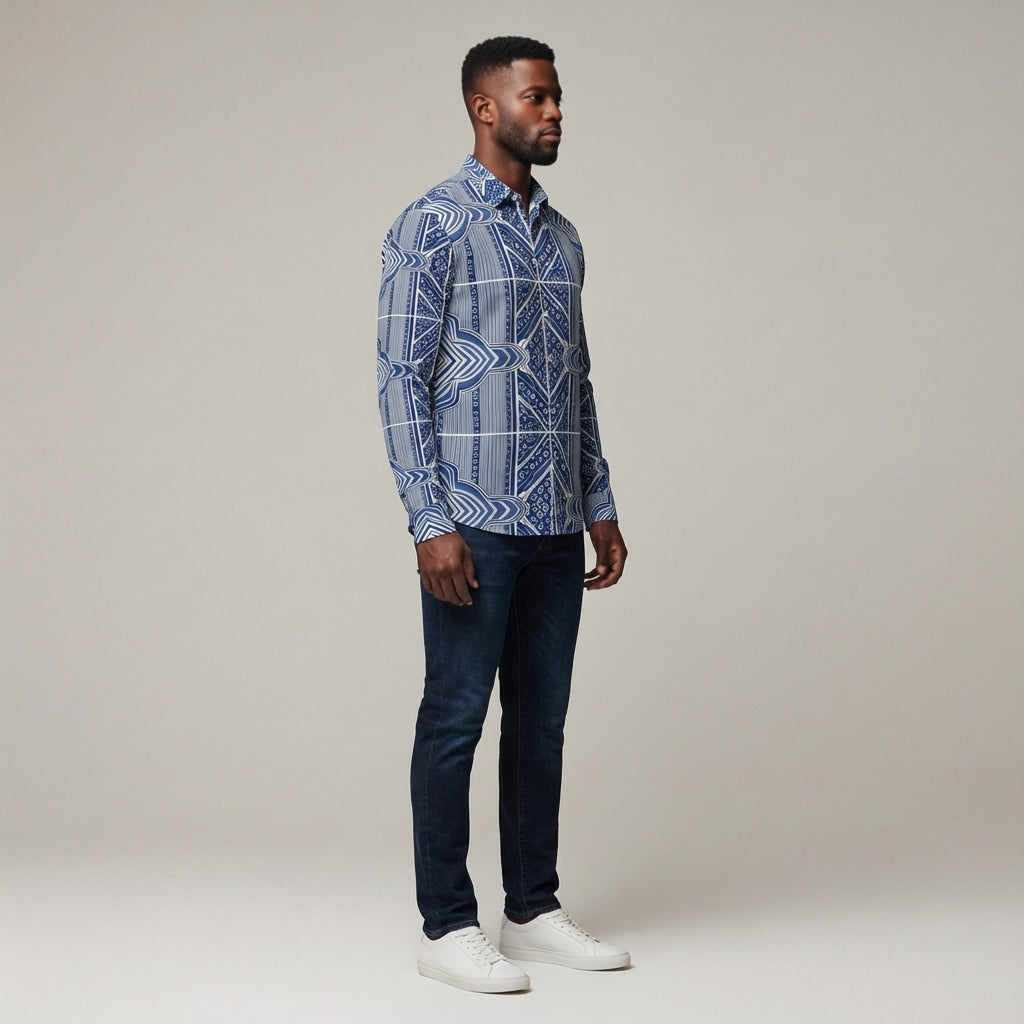 Prism Long Sleeve Rugby Shirt