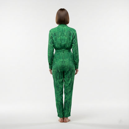 Jumpsuit Dark Green Noodles