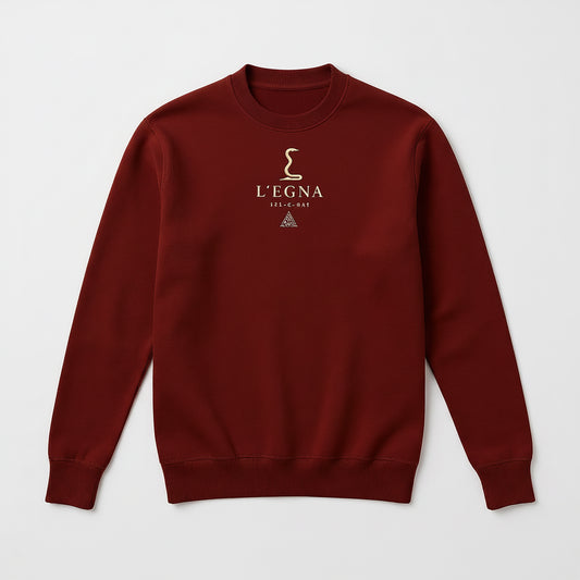 L'EGNA RISING 'DEVOTION' Cardigan (BURGUNDY)