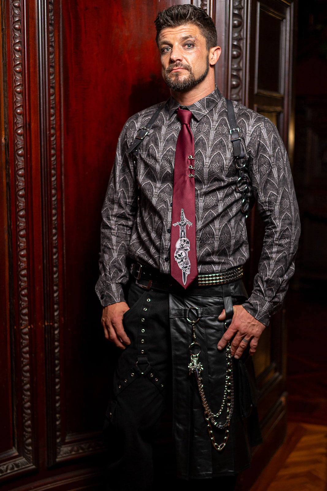 Cathedral Men's Dress Shirt– Visionary Minimalism, Elevated