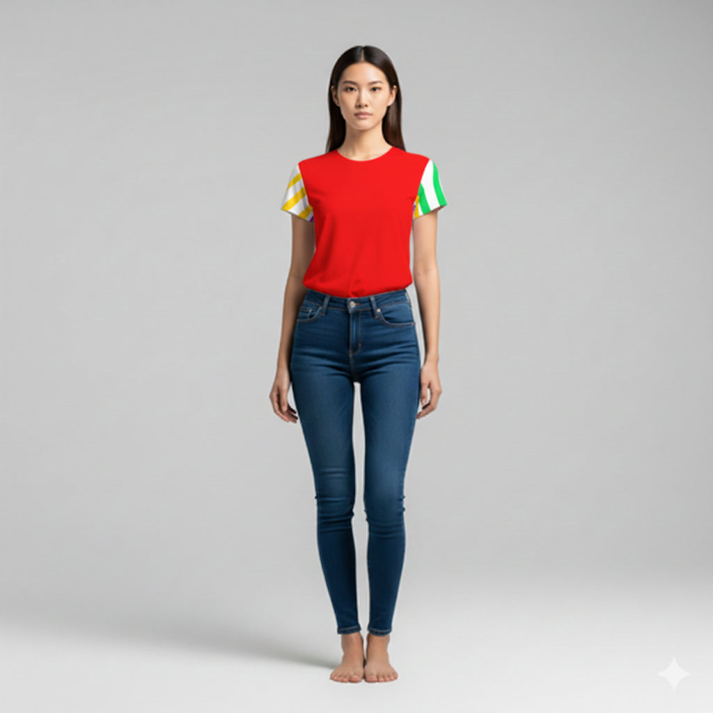 Short Sleeve T-Shirt in Visionary Red