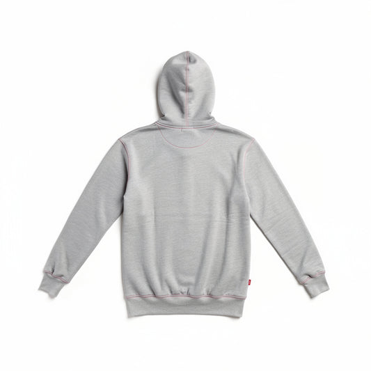 Graphic Panel Basic Hoodie in Medium Weight Cotton