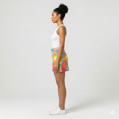 Denim Mini Skirt Multiverse