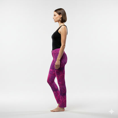 Skinny Jeans Purple Storm