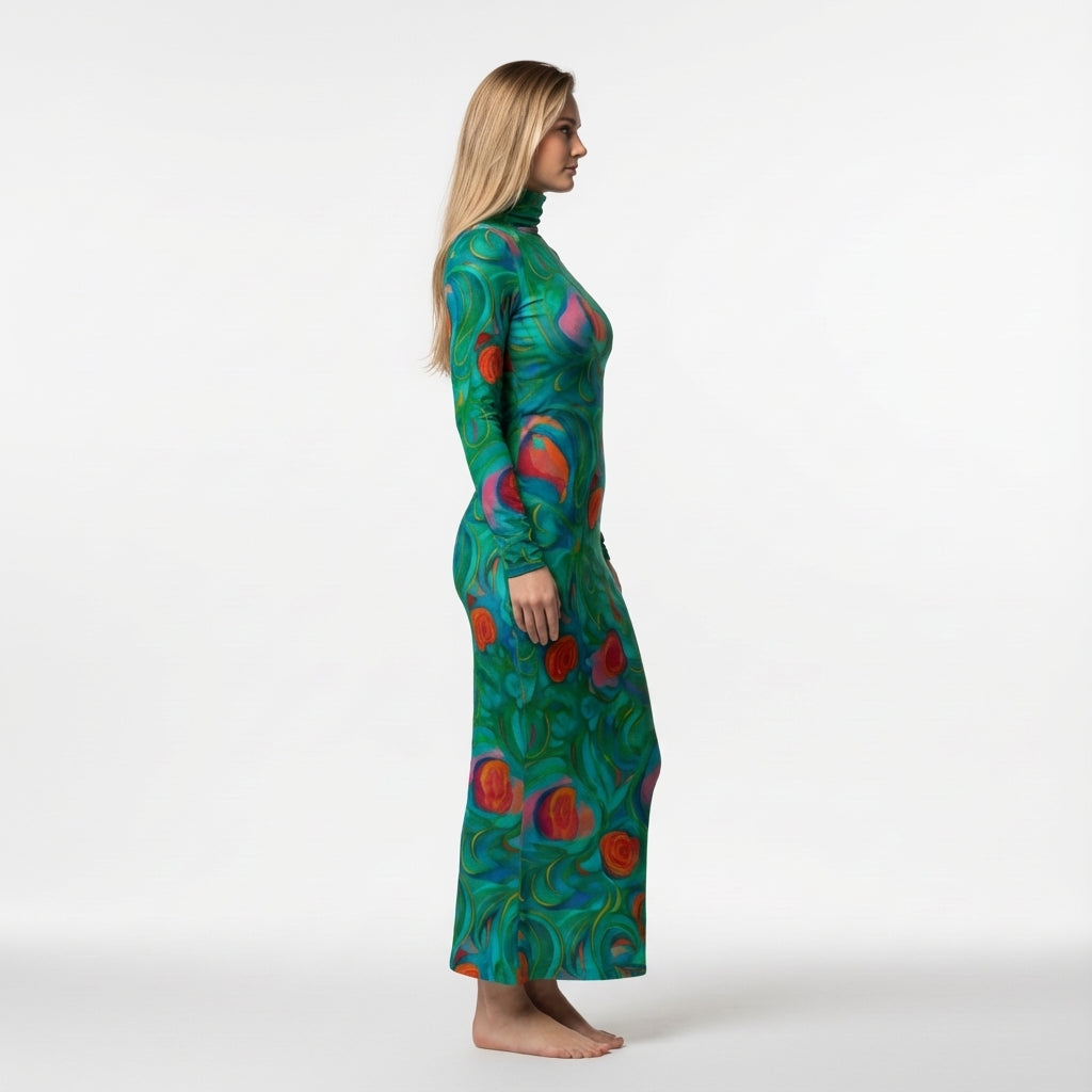 Sarong Maxi Floral Swamp