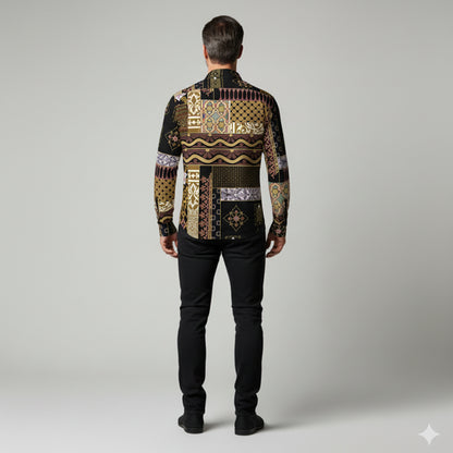 Andre Collection Dress Shirt with French Collar - Pima Cotton Poplin